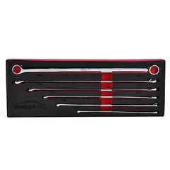 Extra Long Box End Wrench Set, Metric Durable Aviation Spanner 6PCS CRV 8 – 19mm