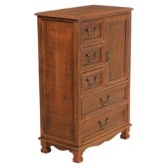 5 Drawers Dresser Wooden Storage Dressers Chests of Drawers for Bedroom Home