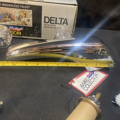 Delta Award Collection Bathroom Faucet 2710 Polished Chrome Acrylic Unused NOS