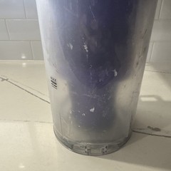 Dyson UP13 UP20 UP30 DC65 DC66 CANISTER DUST BIN CAN w/ CYCLONE 920624-03 Purple