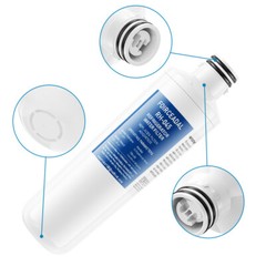 Replacement 1-4PC Fridge Refrigerator Ice&Water Filter For LG LT1000P ADQ747935