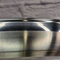 KitchenAid Fry Pan Skillet 12.5in Stainless Steel Impact Bonded Even Heat Base