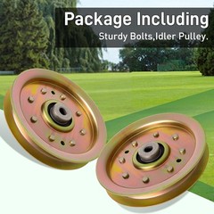 High-Quality Idler Pulley for Cub Cadet & Troy-Bilt – Fits 42″-54″ Decks, 2 Pack