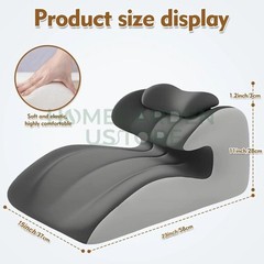 Sweet Spot Couple Pillow Couple Pillow Hip Pad Wedge Pillow Memory Foam 27°Angle