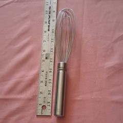 Pampered Chef Stainless Steel Whisk, Solid, Hand Wash Only
