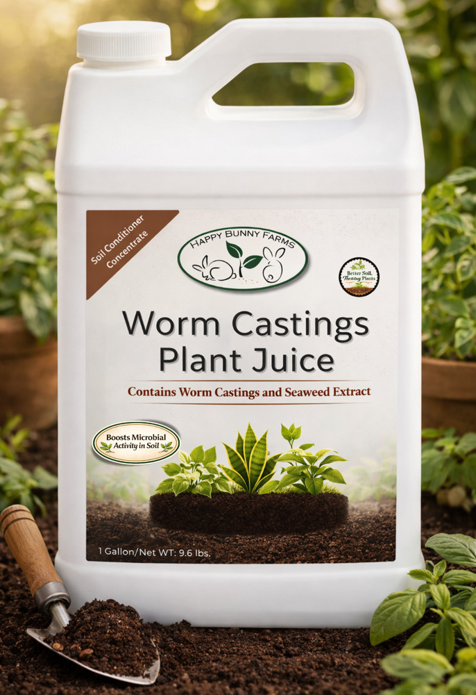 Worm Castings Plant Juice – Concentrated Soil Amendment