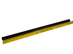 Black Ceramic Towel Bar Rod Rack Post Holder Brackets Tile In Mid Century Modern