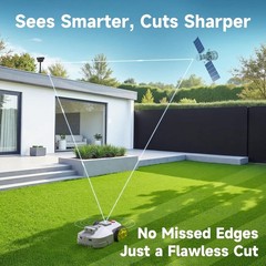 BESTMOW Robotic lawn mower 1.5 Acre with Activation code