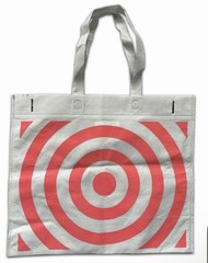 10 CT Lot of NEW Reusable Target Grocery Shopping Bags/Totes Washable