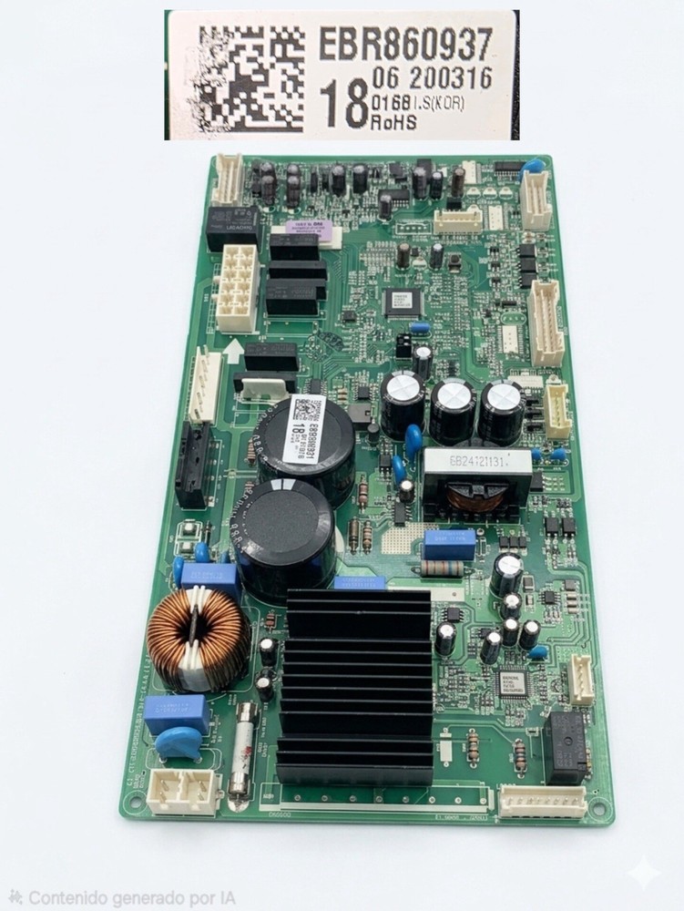LG Refrigerator Main Control Board # EBR86093718