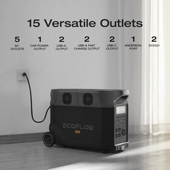 EcoFlow DELTA Pro 3600Wh Power Station Generator for Home Back-up Solution
