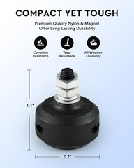 CO-Z Round Magnetic Limit Switches Nylon Gate Magnets for Sliding Gate Opener