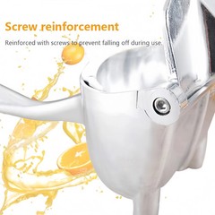 Heavy Duty Metal Manual Juicer Fruit Juice Squeezer for Pressing Lemons Oranges