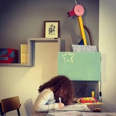 Memphis Milano Style Table Lamp – Modern Abstract LED Desk Light Kid’s Lamps