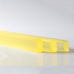 Solid Polyurethane PU Square Bar/Rod Wear Resistant Urethane Rubber Stock