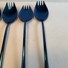 Buyer StarBlue Sporks 2 in 1 Spoons Forks 5 Pieces Stainless Steel