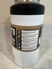 Classic White YETI® Tall Can Colster® Rambler® – Authentic NEW Discontinued