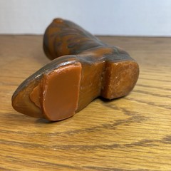 Novalty Hand Made Western Boot Candle Hand Made 4.4in Tall