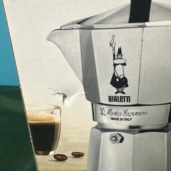 Bialetti Moka Express 6-Cup Stovetop Coffee Espresso Maker 275-06 -Made In Italy