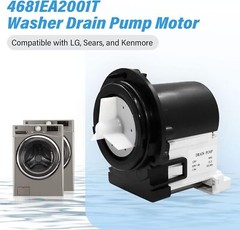 New Replacement Washer Drain Pump For LG Kenmore 4681EA2001T AP5328388 PS3579318