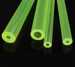 Polyurethane PU Rod Hollow Rod Elastic Rubber Tube OD16mm – 60mm ID6mm – 30mm