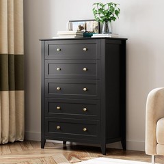 5 Drawer Dresser for Bedroom,Tall Dresser Chest of Drawers,Wood Bedroom Dressers