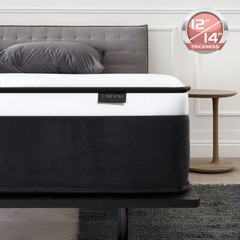12″ 14″ Gel Memory Foam Mattress Twin Full Queen King Hybrid Spring Bed In A Box