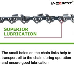 Replace 16″ GREENWORKS 60V CS60L252 CS60L212/210 Chainsaw Chain 3/8″LP .050 56DL