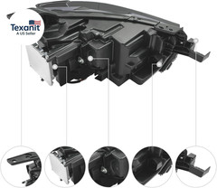 Front LED Headlight Left Side for 2023-2024 Mazda CX-50 2.5 S（NOT for 2.5 Tubro