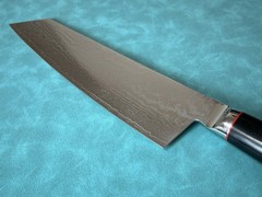 210mm 8″ Kiritsuke Chef Knife S35VN Powder Steel Damascus G10 HRC61 Mosaic