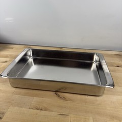 REVERE WARE 9×13 Rectangular Roasting Baking Pan 4 Qt. Stainless Steel #2523