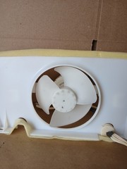 197D4968G013 WR60X30370 GE Refrigerator Evaporator Fan Assembly OEM White #7669