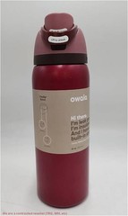 Special Edition Holiday Owala 32oz Stainless Steel – Poinsettia READ DESCRIPTION