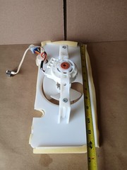 197D4968G013 WR60X30370 GE Refrigerator Evaporator Fan Assembly OEM White #7669