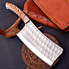 CUSTOM HAND MADE FORGE HIGH CARBON STEEL CLEAVER MEET CHOPPER 2950