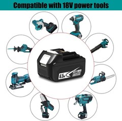 NEW 2Pack 6.5Ah 18V For Makita LXT Lithium-Ion BL1830 BL1850 BL1860 Tool Battery
