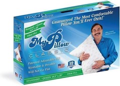 My Pillow As Seen On TV Classic Standard &Queen Medium Fill Bed y Pillow