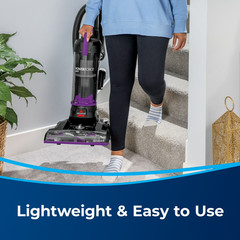 BISSELL PowerForce Helix Upright Vacuum Cleaner – Purple (3313U)