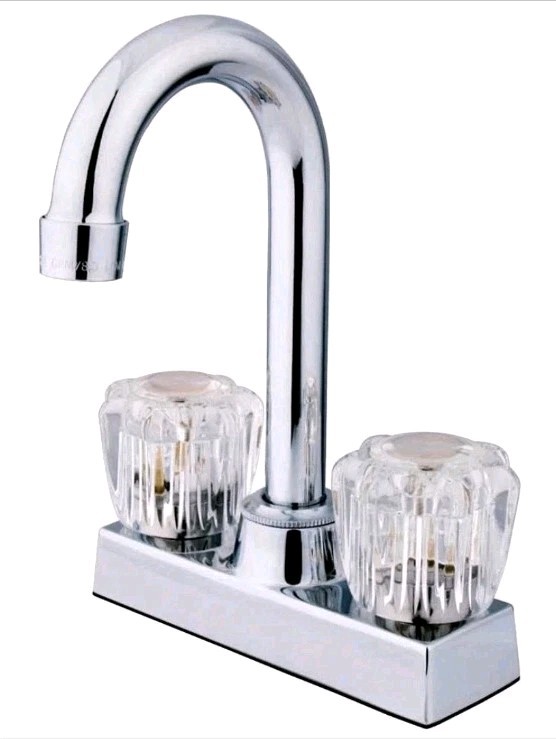 Kingston Brass • #KB461 Supreme Collection 4″ Centerset Bar/Faucet • Chrome New!