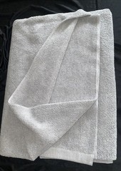 NORWEX Gray Baclock Body Bath Towel Full Size 55” X 26” Antibac NEW Never Used