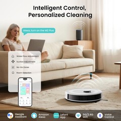 Lefant M2L Plus 7000Pa Robot Vacuum Cleaner Self-Emptying 2.4G/5G Smart Sweeper