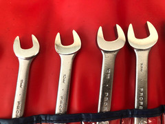 PROTO 9 PIECE METRIC COMBINATION WRENCH SET 7-15MM EX