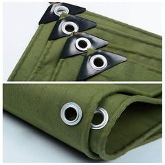 Heavy Duty Waterproof Canvas Tarp 16 Oz Cotton Canvas Tarpaulin Cover Tent