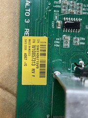 Whirlpool W11578565 Washer Control Board WTW4816HW W11603810. NO HOUSING.
