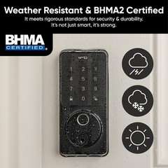 Smart Lock V2 with AI Scanner: Fingerprint Access, Remote Control & 8-Mo Battery