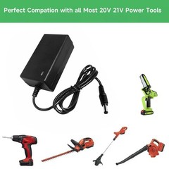 1PCS Universal 21V 1000mAh Battery Charger For Most 20V 21V Power Tools Battery