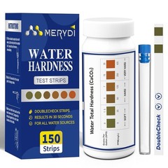 Water Hardness Test Kit – Quick and Accurate Water Hardness Test Strips – Hard