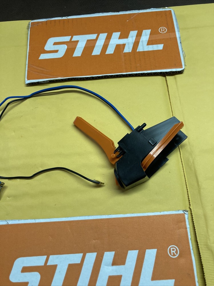 NEW Genuine OEM STIHL FS 56 RC Trimmer Lock Out Stop Kill Switch Assembly