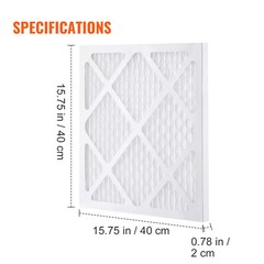 5 Pack Active Carbon Pre Filter Replacement Stage 1 VEVOR Air Scrubber & BlueDri