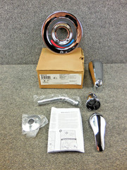 Unused Moen Cleveland Faucet 40311V Cornerstone Tub Spout & Trim Chrome